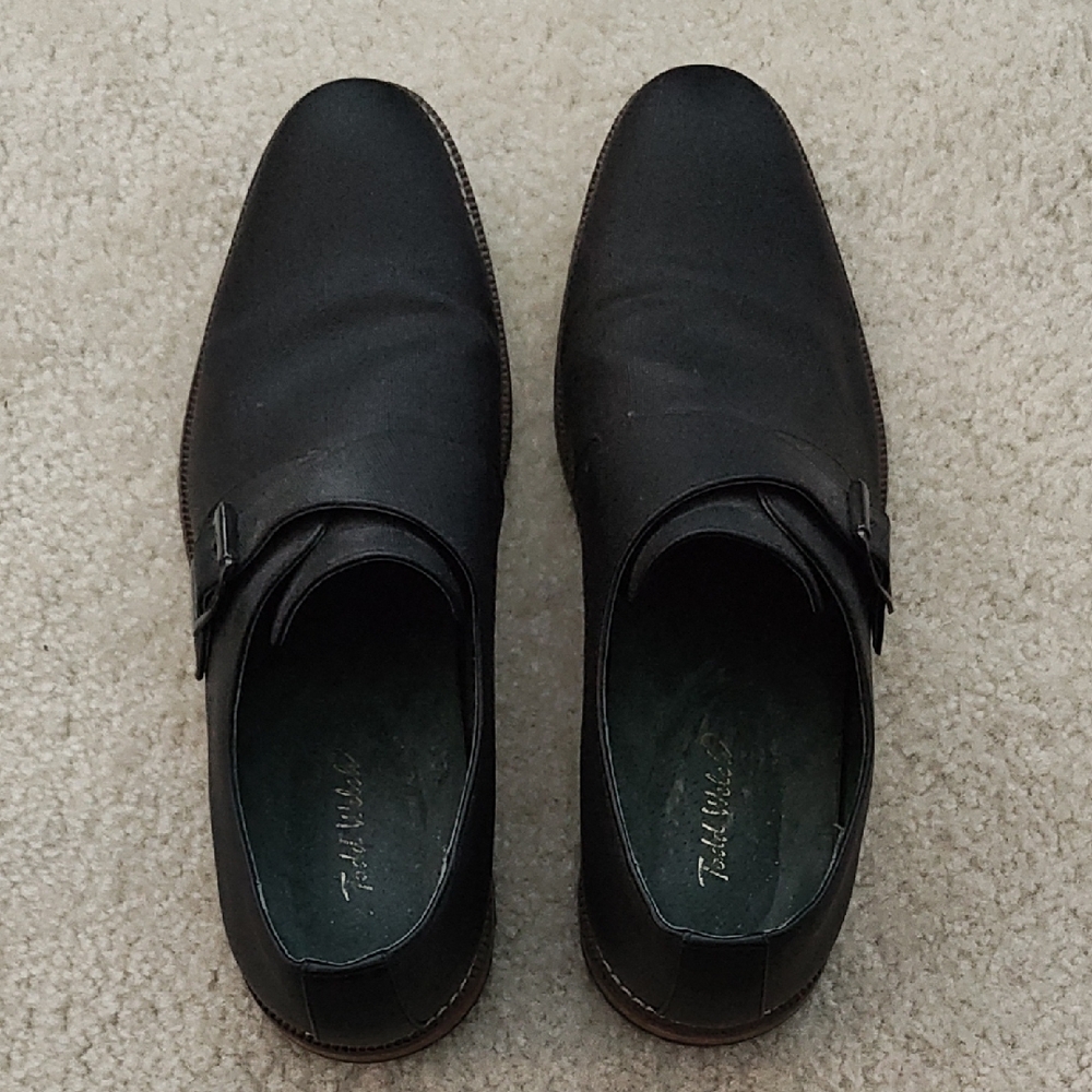 Black Men's Oxford Shoe (Todd Welsh) Wore 2 Times.